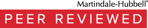 Martindale-Hubbell Peer Review Rated